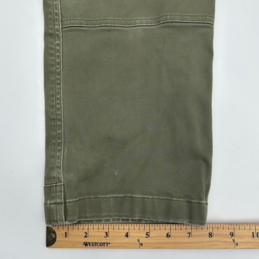 Alaskan Hardgear Duluth Trading Co Relaxed Fit Cargo Pants Men 36x30 Olive Green - Picture 15 of 16